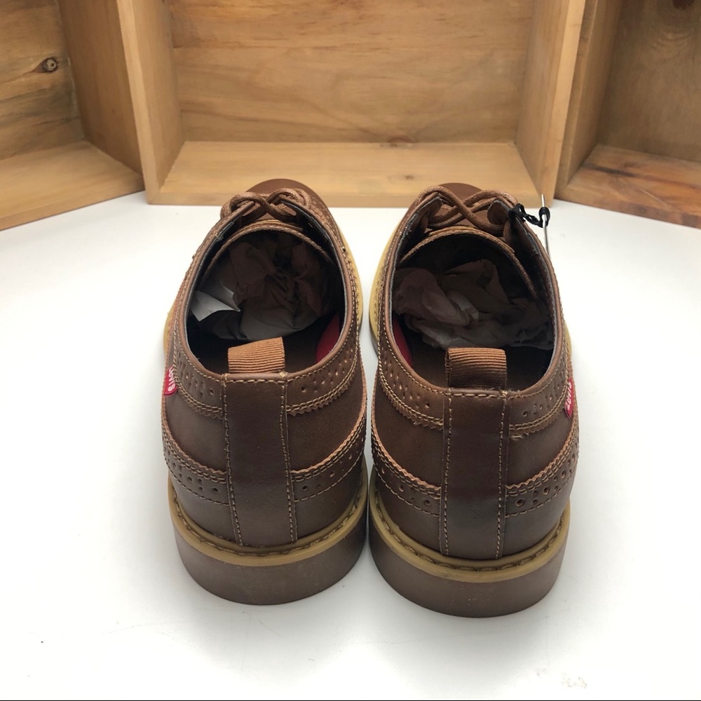 Levi’s Tindal UL Dark Tan Oxfords - Picture 7 of 13